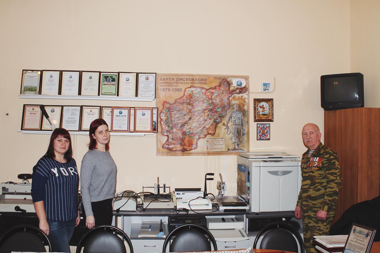 В Ковровском районном отделение «Боевое братство» открыта своя мини–типография